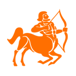 Sagittarius zodiac sign symbol