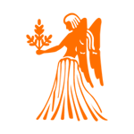 Virgo zodiac sign symbol