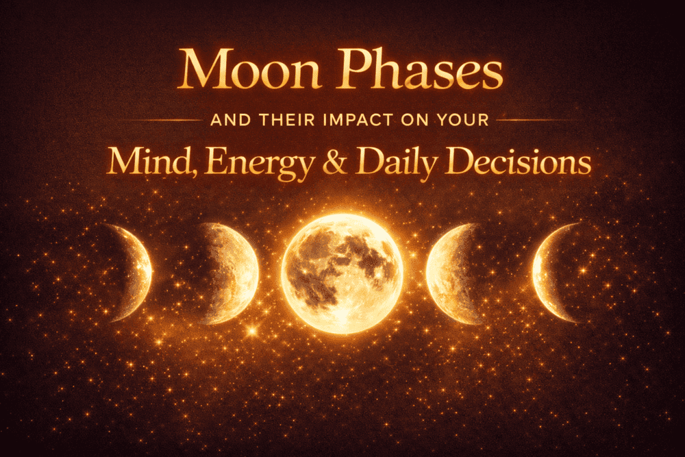 Moon Phases and Their Impact on Your Mind, Energy & Daily Decisions