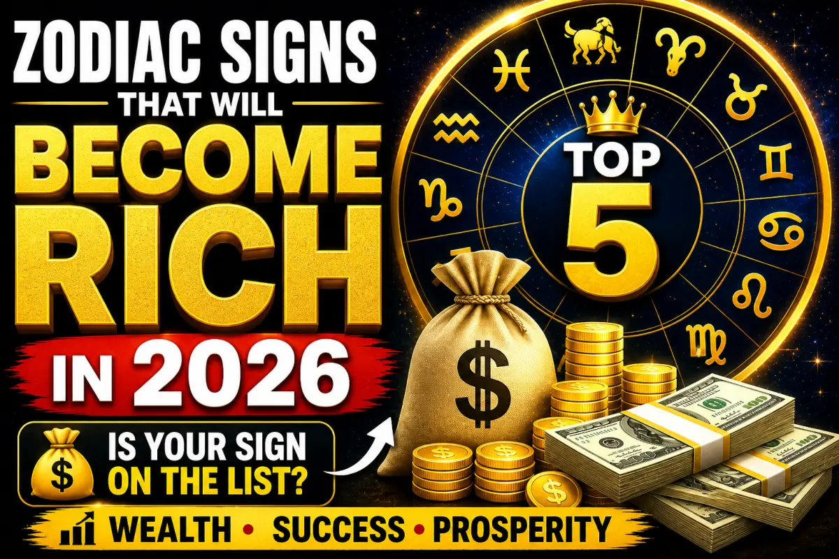 Zodiac Signs That Will Become Rich in 2026 (Is Your Sign on the List?)