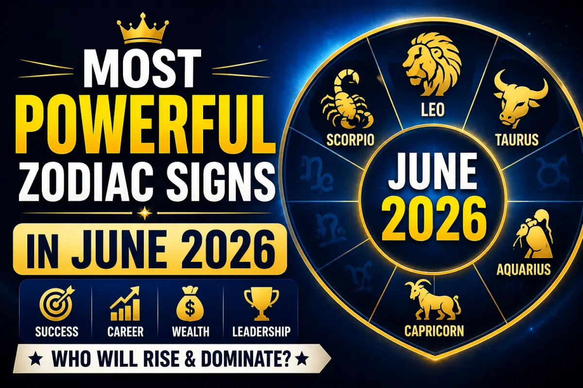 Most Powerful Zodiac Signs in June 2026: Who Will Rise, Lead & Succeed?
