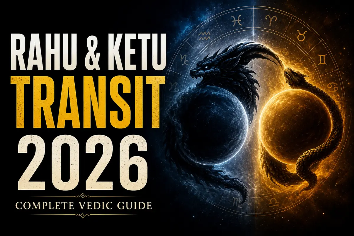 Rahu and Ketu Transit 2026: Complete Vedic Astrology Guide to Karma, Career, Relationships & Spiritual Transformation