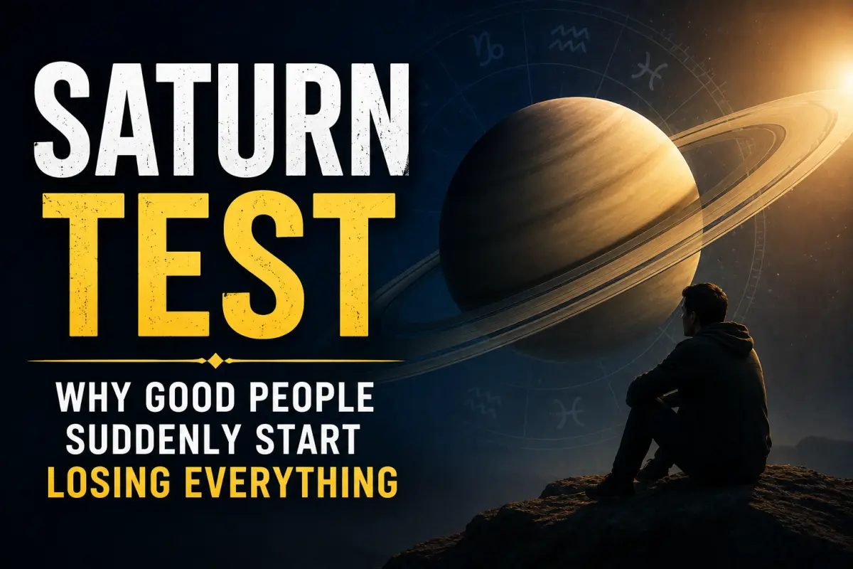 Why Life Feels Hard - Saturn Test: 11 Signs Saturn Is Reshaping Your Life