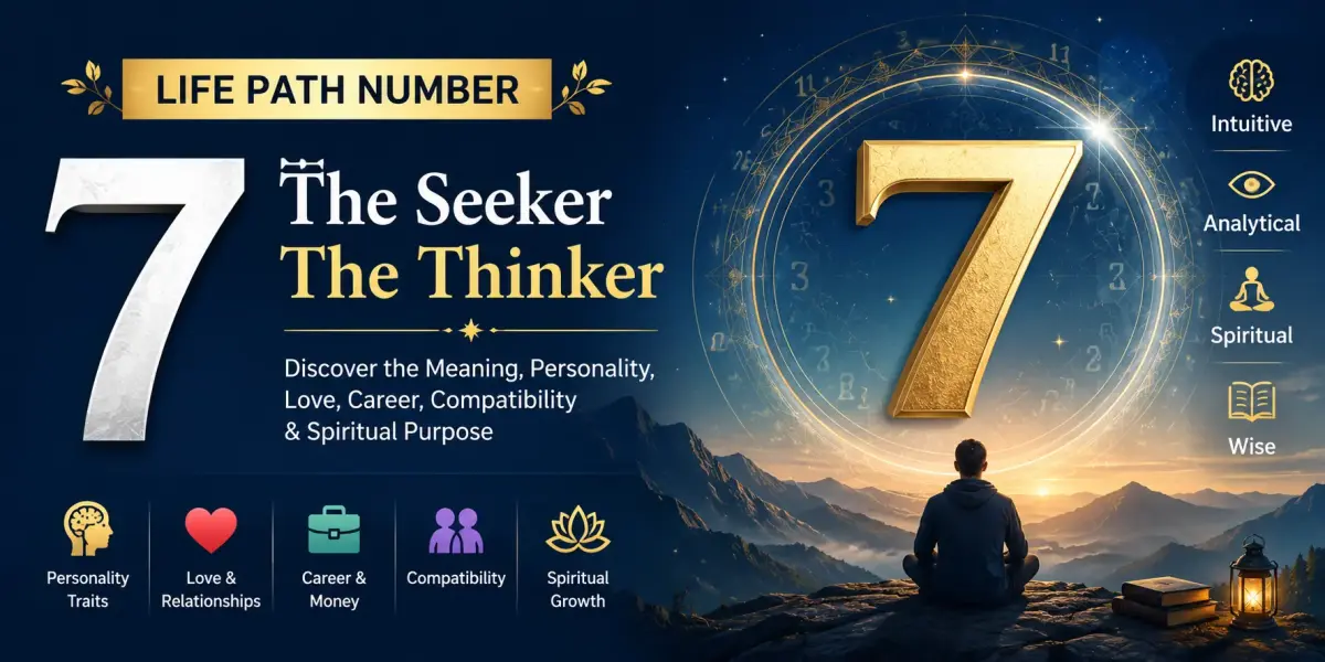 Life Path Number 7: Meaning, Personality, Love, Career & Compatibility